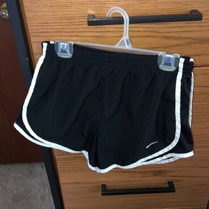 Black Nike shorts